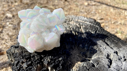 Aura Quartz Cluster