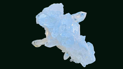 Lemurian Seed Cluster with Rainbows and Record Keepers AAA+ Grade