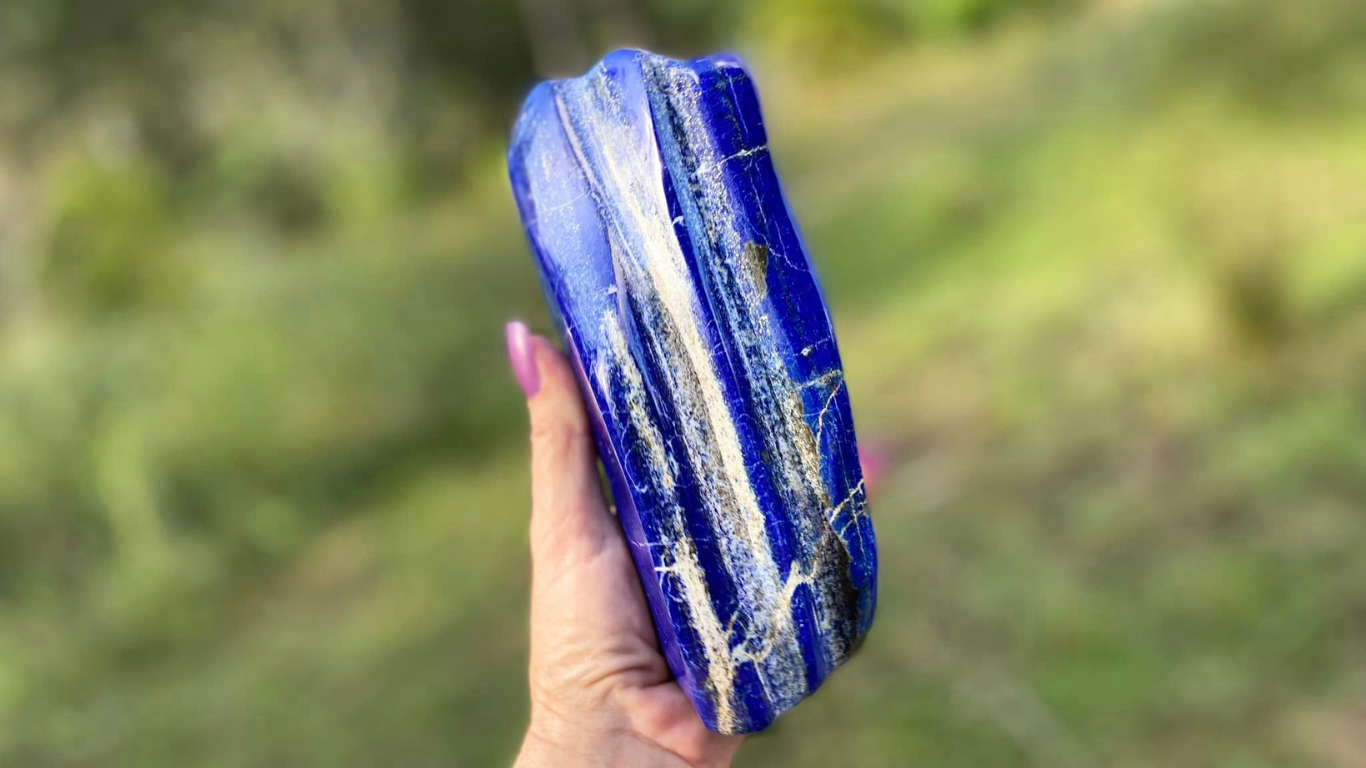 Lapis Lazuli & Pyrite Sculpture