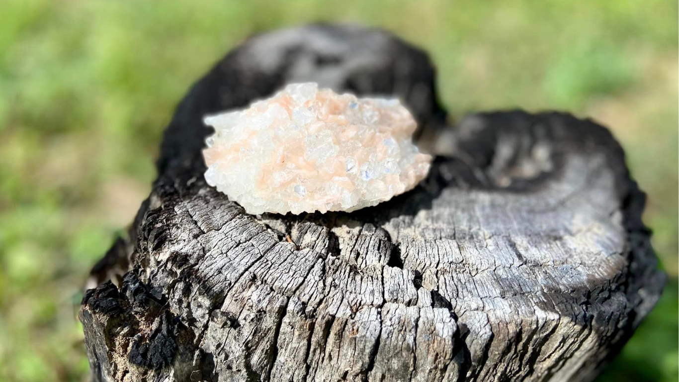 Apophyllite with Peach Stilbite