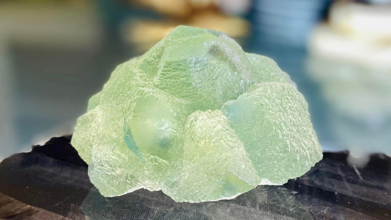 Green Sugar Fluorite AAA+++ Grade