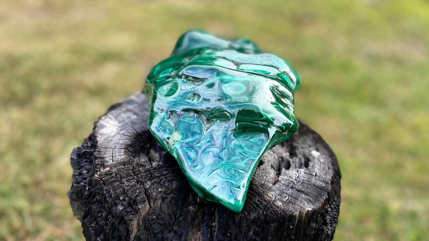 Malachite Polished Freeform