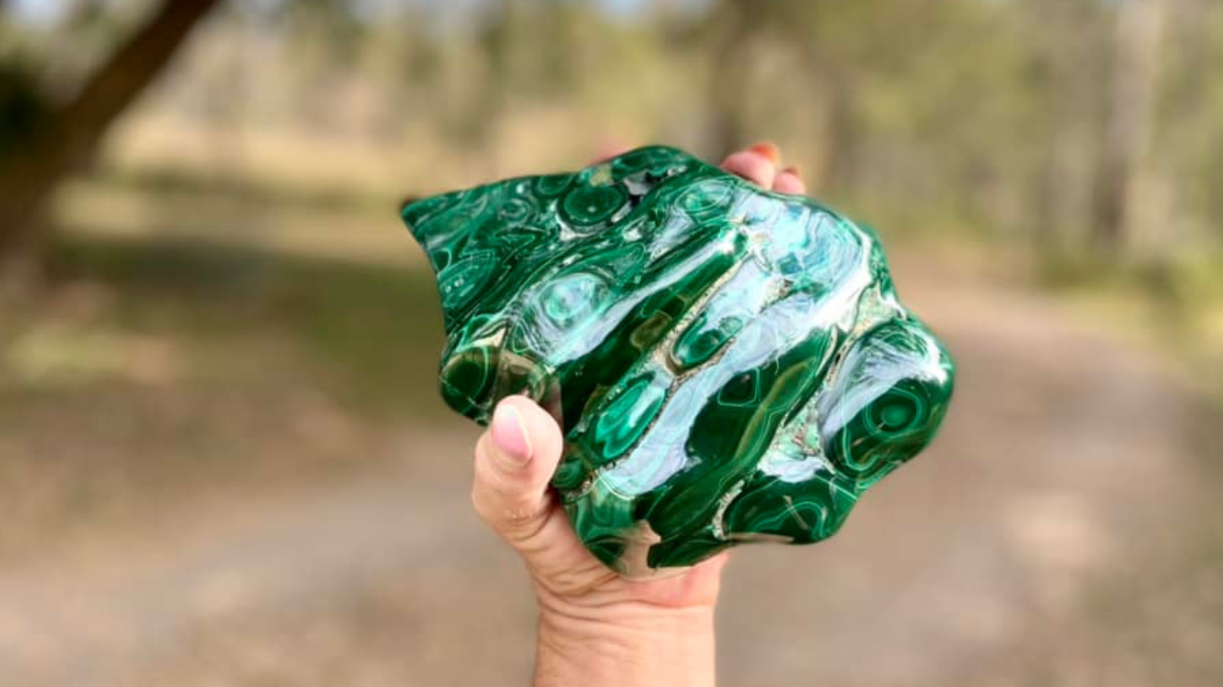 Malachite Polished Freeform