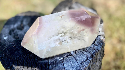 Pink Lithium Quartz Double Terminated AAA+++ Grade