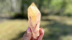 Dragon Tooth Citrine Quartz Natural Point