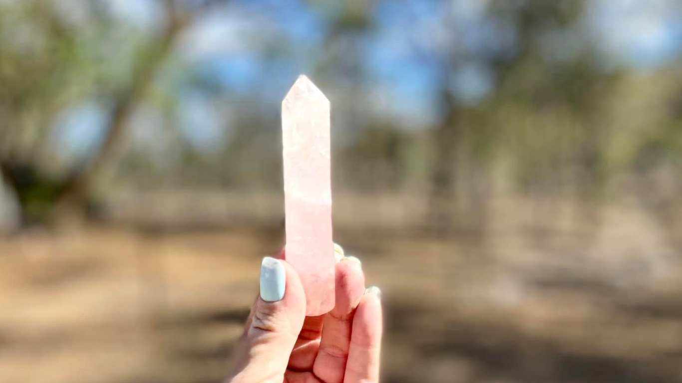 Rose Quartz Wand