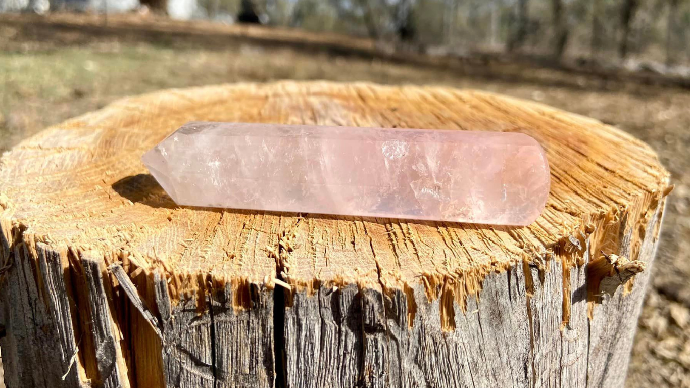 Rose Quartz Wand