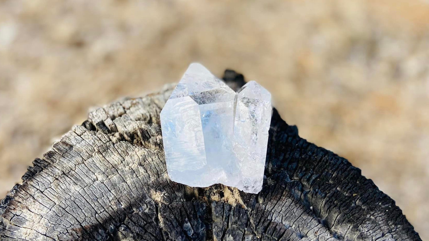 Lemurian Seed Quartz Twin Cluster