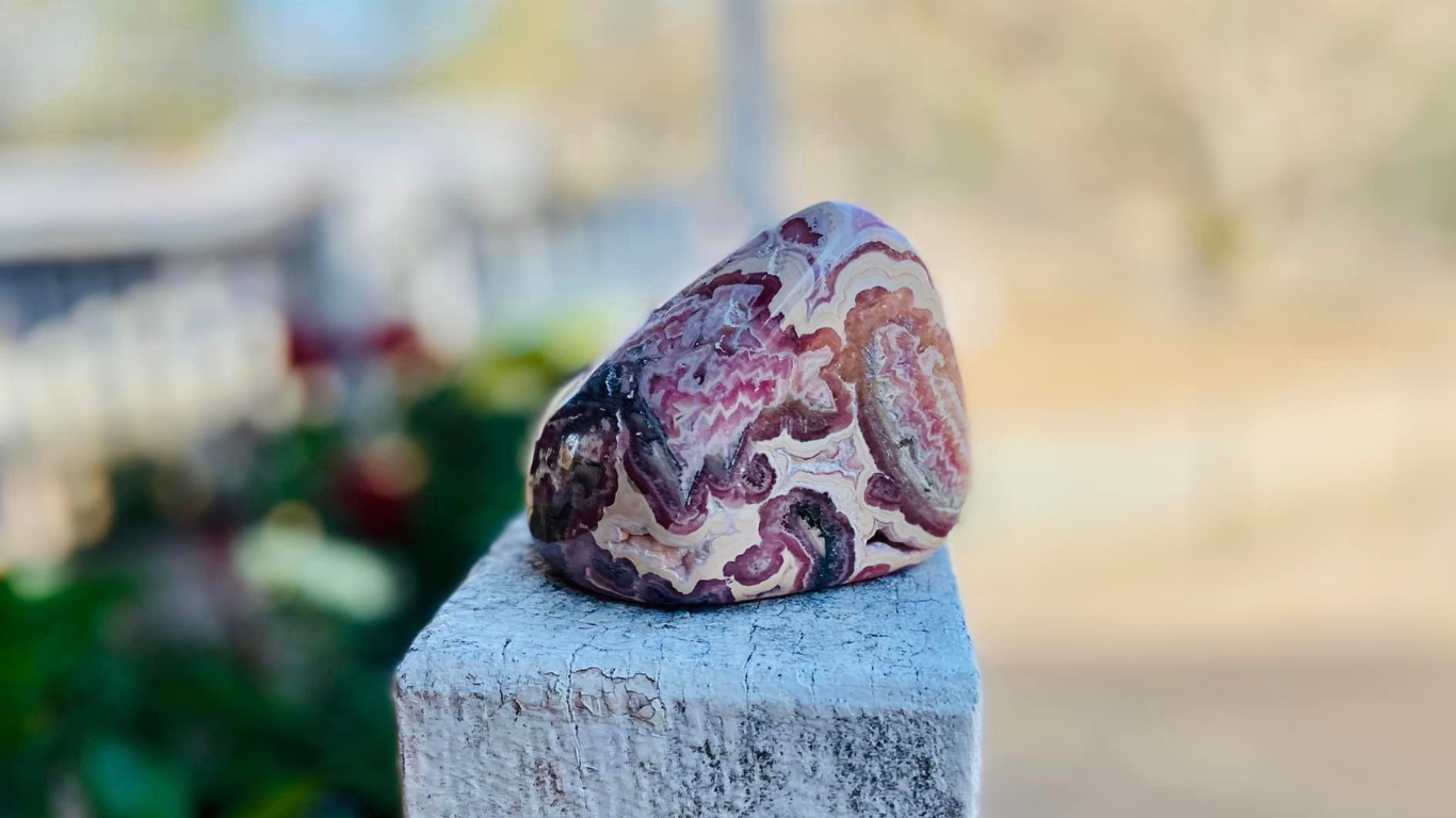 Rhodochrosite Polished Freeform