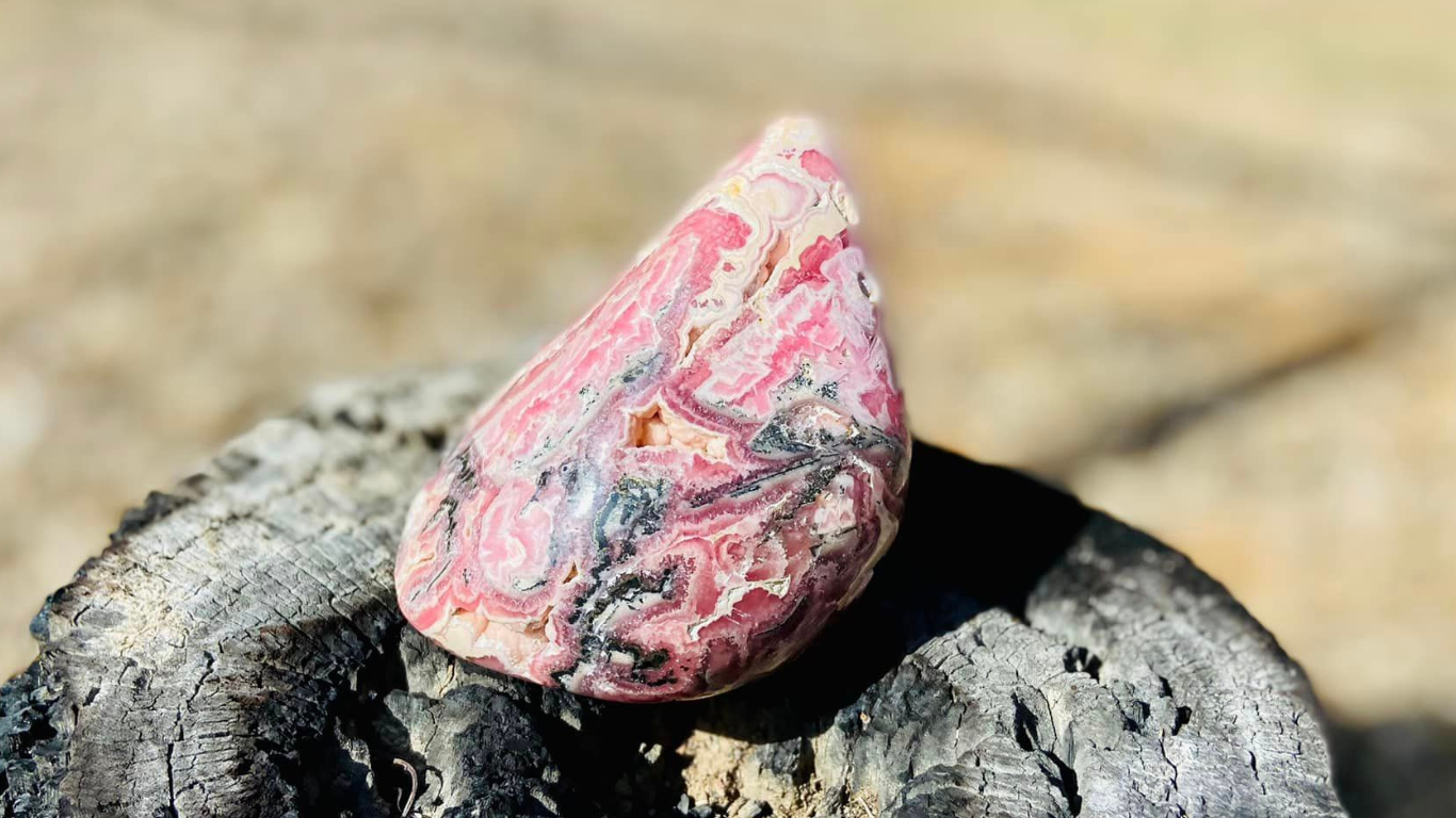 Rhodochrosite Polished Freeform