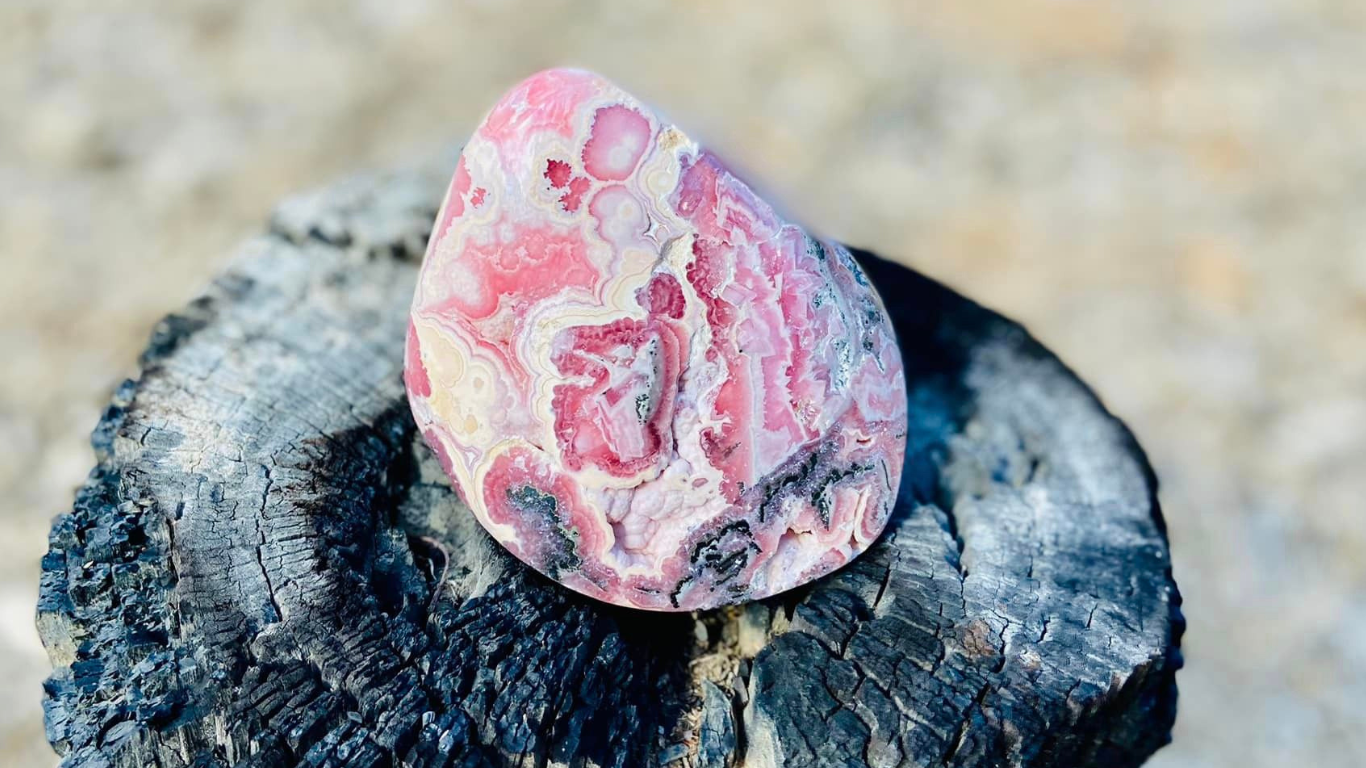 Rhodochrosite Polished Freeform