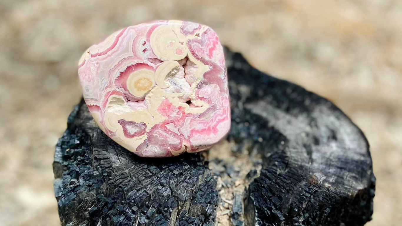 Rhodochrosite Polished Freeform