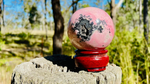 Rhodonite Sphere