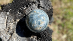 Sparkly Blue Kyanite, Quartz and Mica Sphere