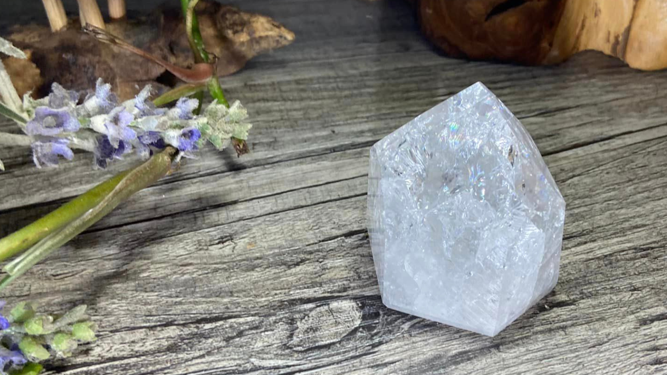 Fire and Ice Crackle Quartz Generator