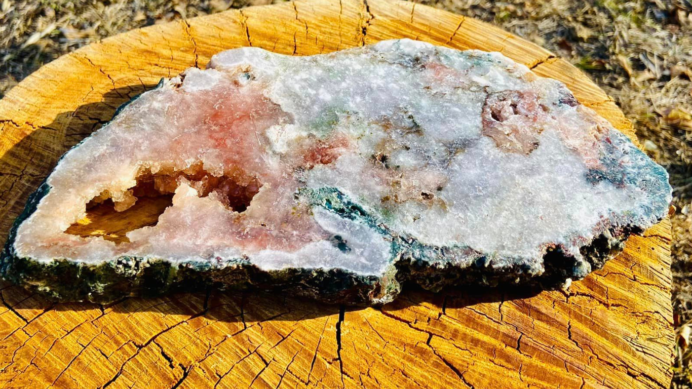 Pink Amethyst Slab