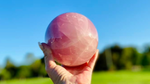 Star Rose Quartz Sphere