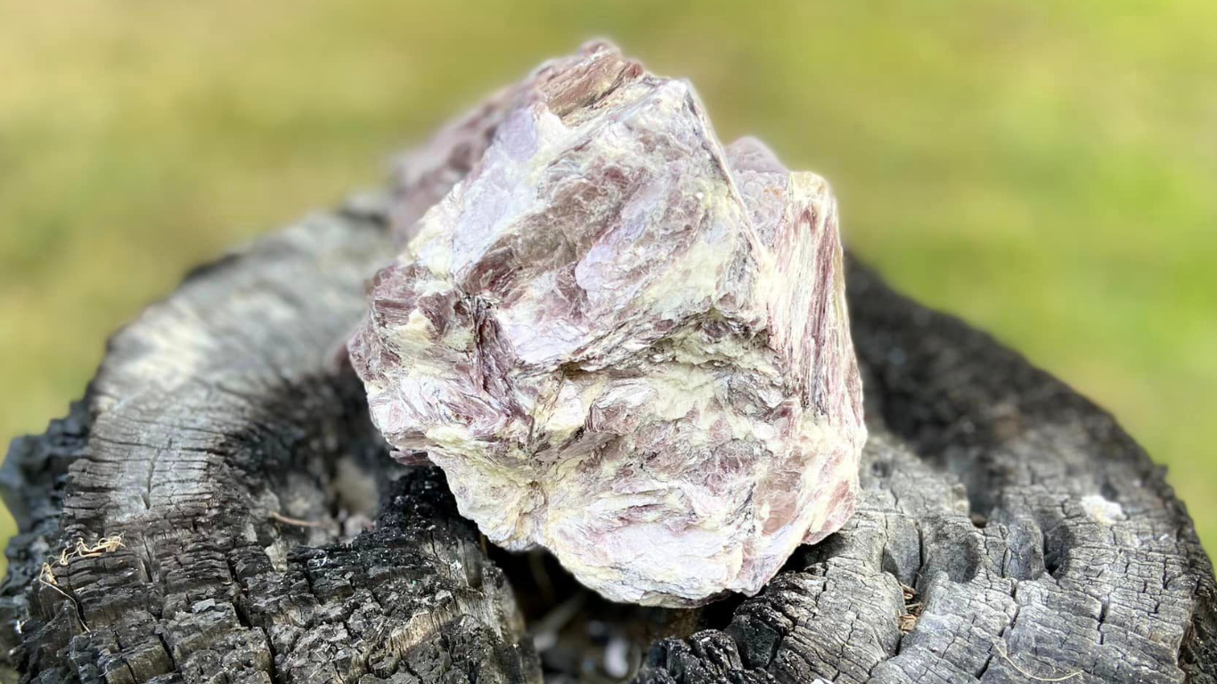 Lepidolite Rough