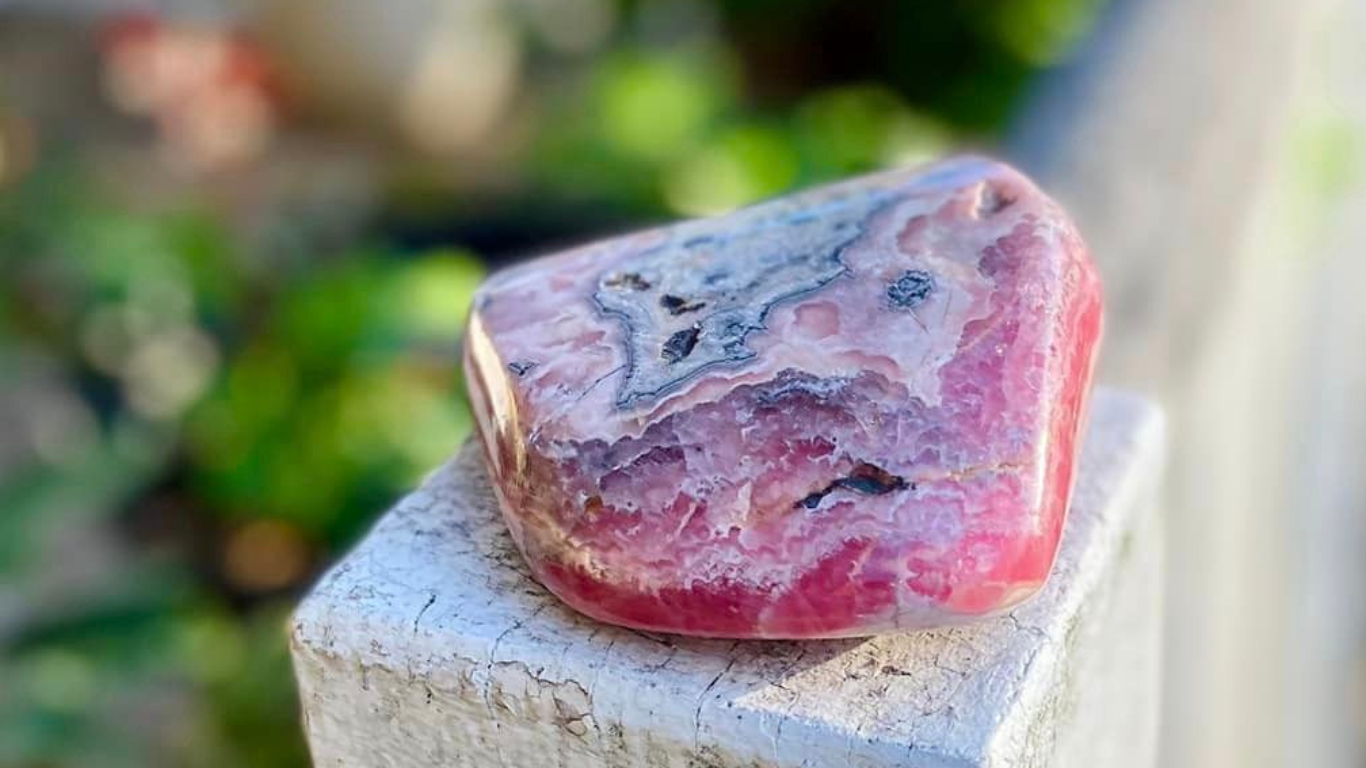 Rhodochrosite Polished Freeform