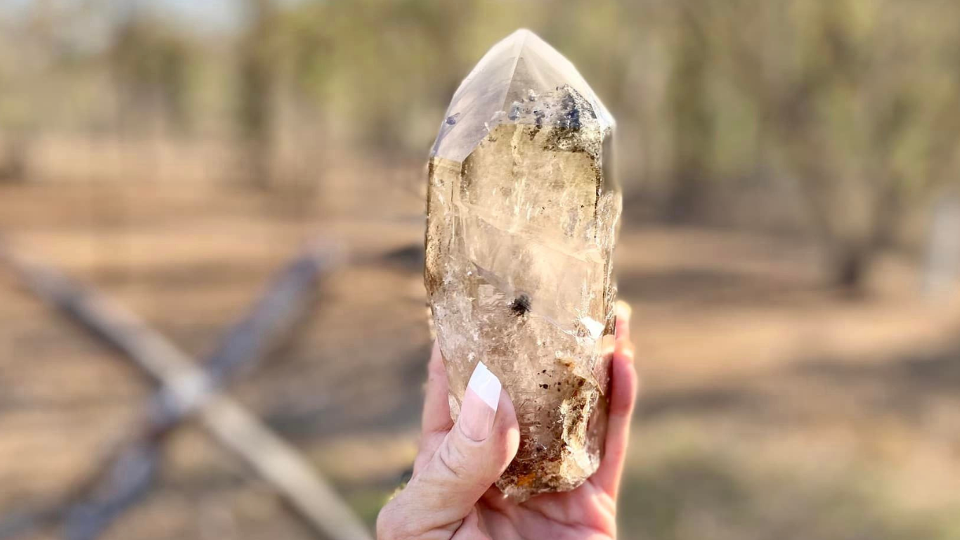 Smokyy Quartz Phantom Lemurian Master Record Keeper