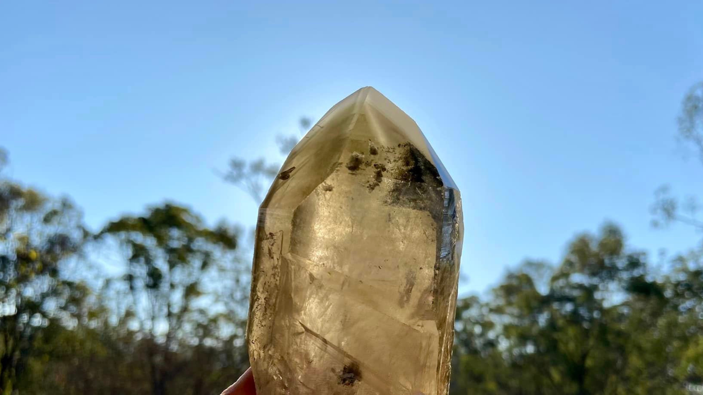 Smokyy Quartz Phantom Lemurian Master Record Keeper