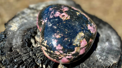 Rhodonite Heart