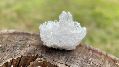 Lemurian Seed Cluster with Rainbows and Record Keepers