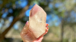 Pink Lithium Quartz Double Terminated AAA+++ Grade