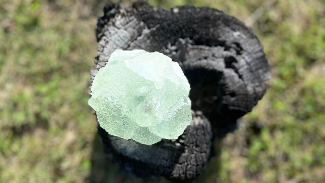 Green Sugar Fluorite AAA+++ Grade