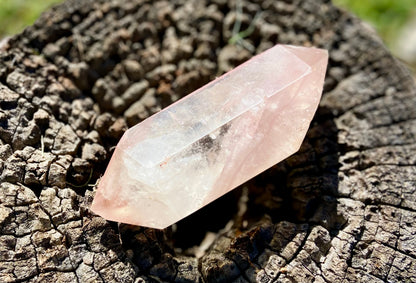 Pink Lithium Quartz Double Terminated AAA+++ Grade