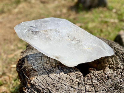 Elite Polished Pleiadian Starbary Quartz Crystal | Touch of Tangerine | Ancient Wisdom | Record Keepers |Phantasmagoric Rainbows | 1.4 kg