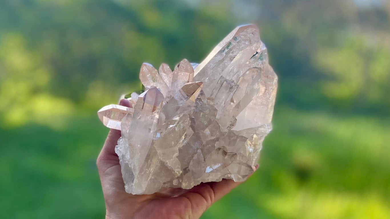 Golden Healer Lemurian Seed Cluster AAA+ Grade