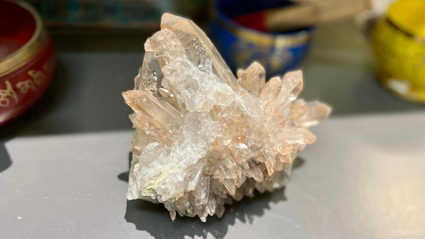 Golden Healer Lemurian Seed Cluster AAA+ Grade