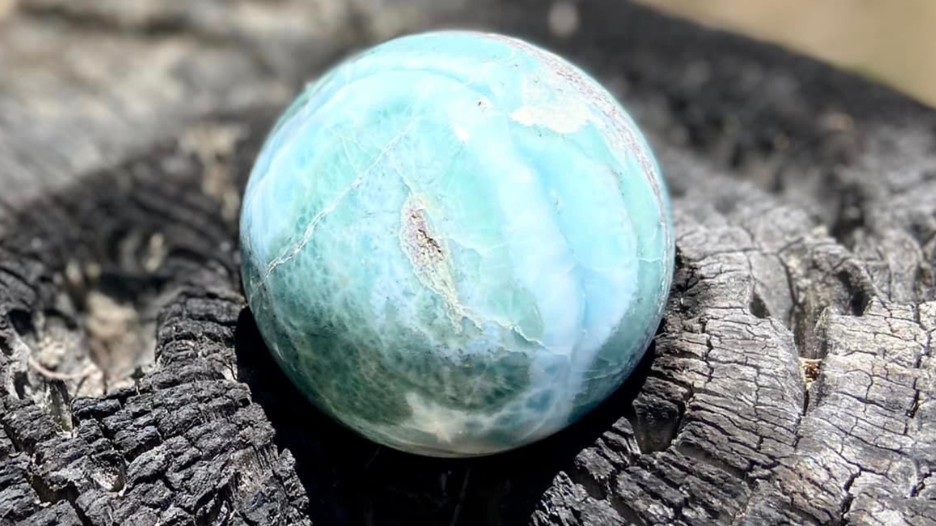 Larimar Sphere