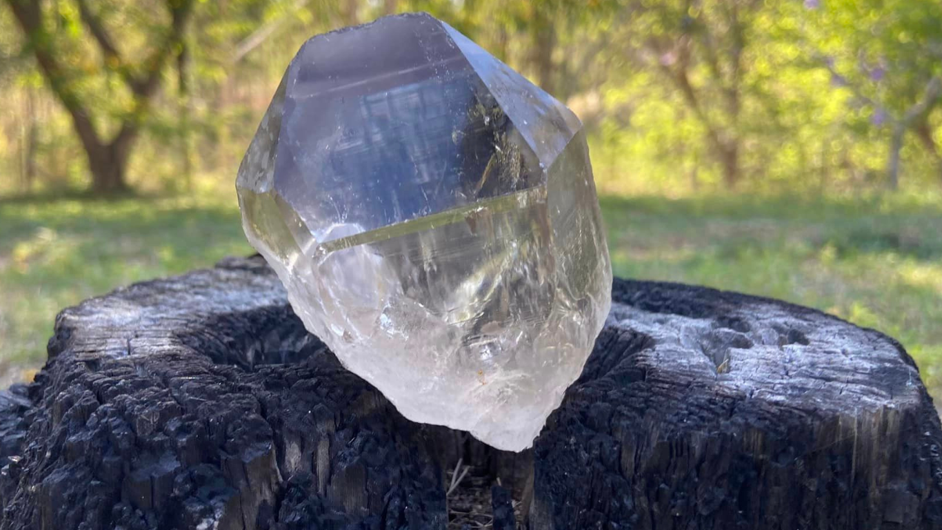 Smokey Quartz Lemurian Piont