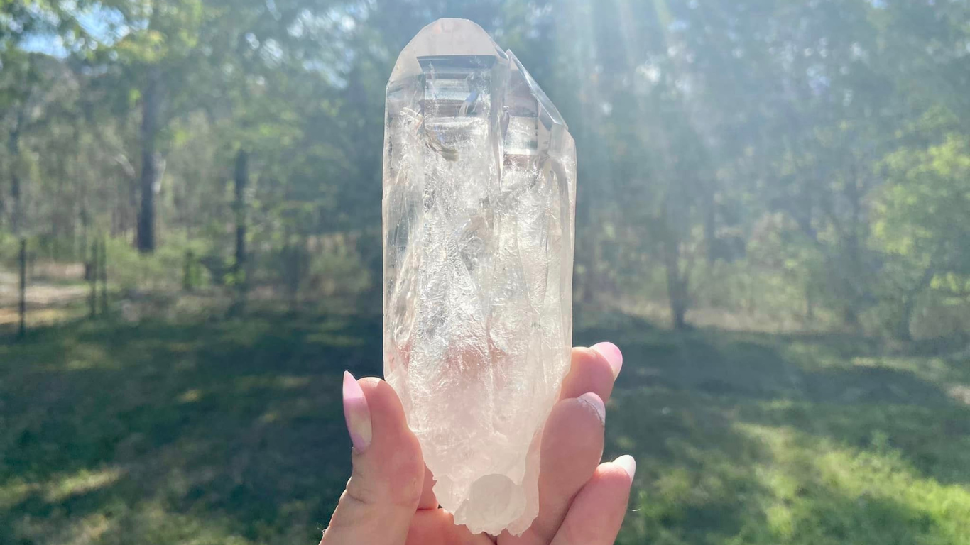 Lemurian Seed Tantric Twin Wand AAA+ Grade