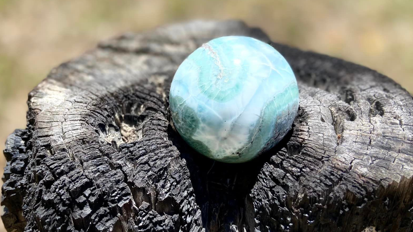 Larimar Sphere