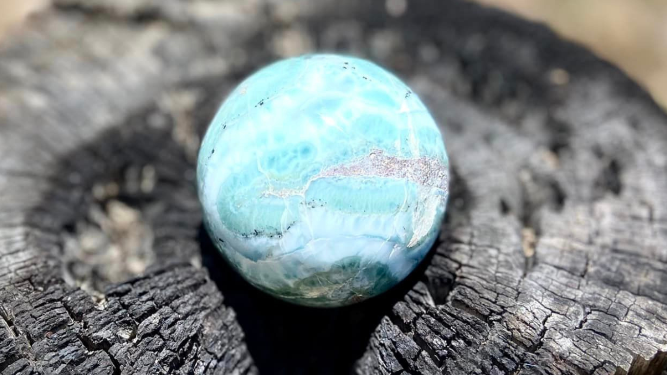 Larimar Sphere