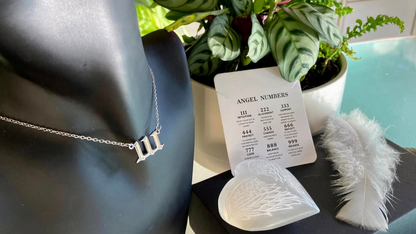 Angel Numbers Stainless Steel Pendant