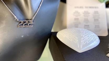 Angel Numbers Stainless Steel Pendant