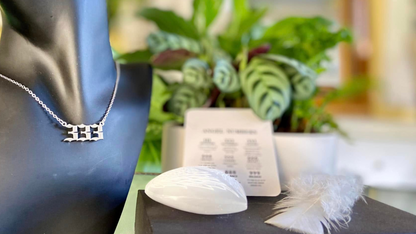 Angel Numbers Stainless Steel Pendant