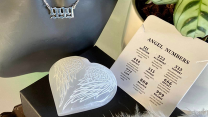 Angel Numbers Stainless Steel Pendant
