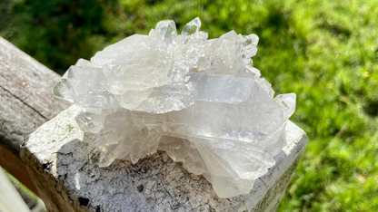 Lemurian Seed Double Terminated Cluster X Grade