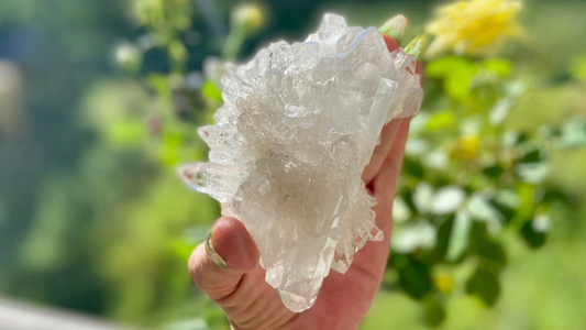 Lemurian Seed Double Terminated Cluster X Grade