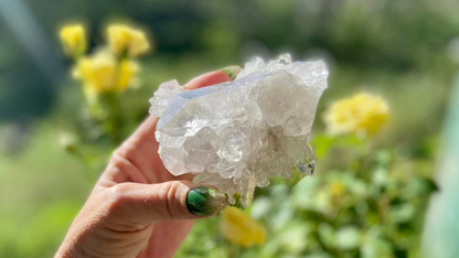 Lemurian Seed Double Terminated Cluster X Grade