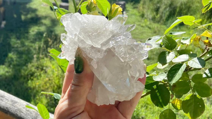 Lemurian Seed Double Terminated Cluster X Grade