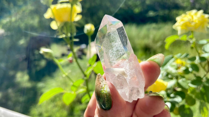 Pleiadian Starbary Cathederal Quartz Point X Grade