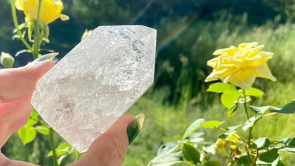 Fire and Ice Crackle Quartz Generator