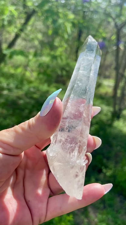 Elite Lemurian Seed Quartz Crystal | Ancient Wisdom | Record Keepers |Phantasmagoric Rainbow |120 Grams