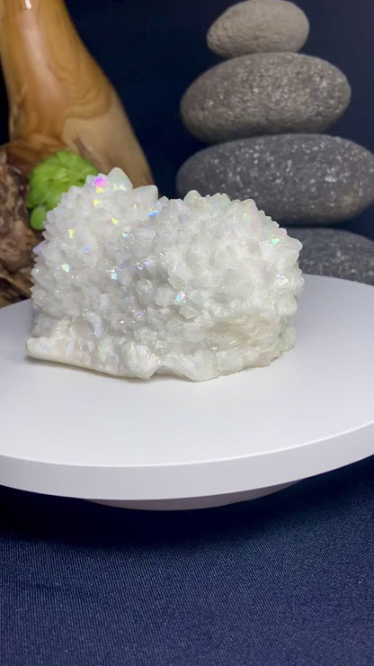 Angel Aura Quartz Cluster